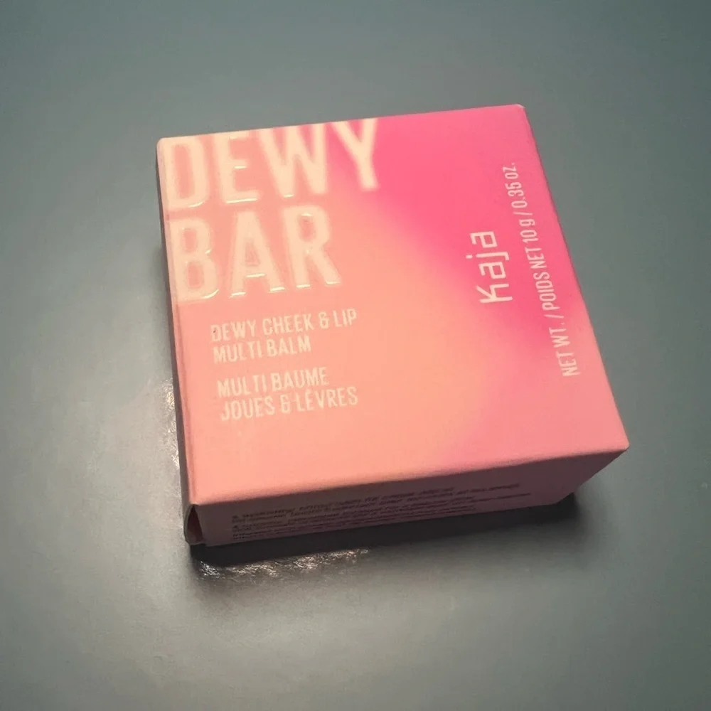 KAJA DEWY BALM • PEACH COBBLER • NEW IN BOX